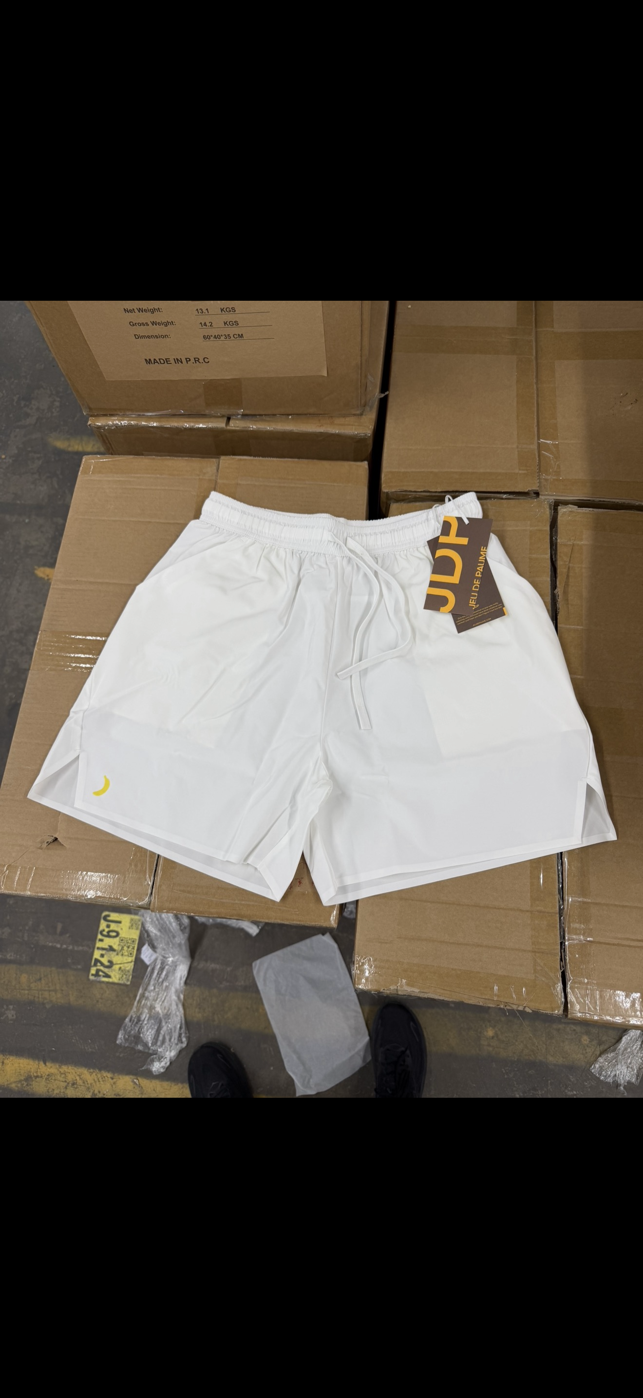 Fresh White Tennis Agnès Short