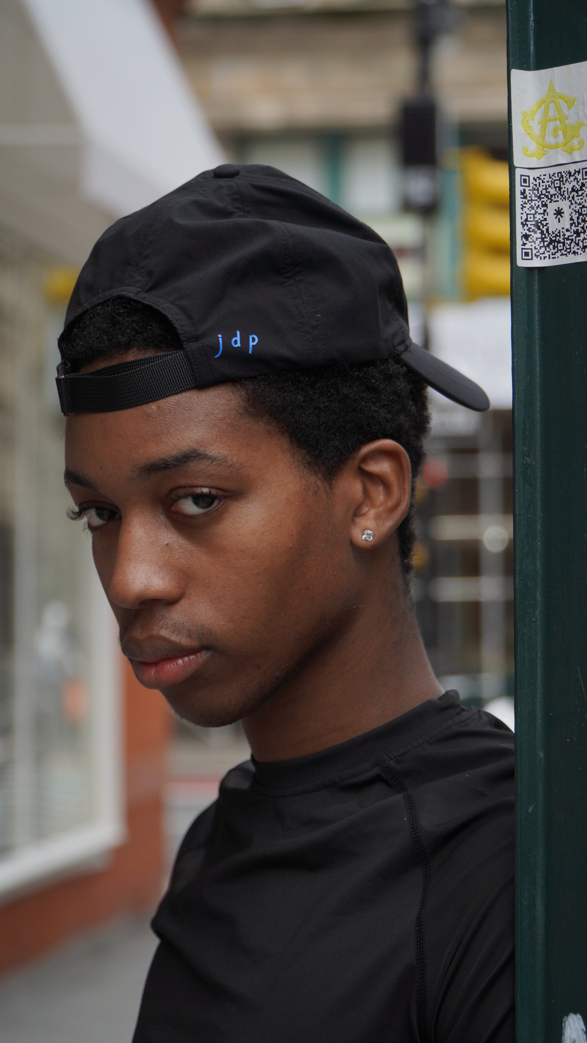 Matte Black Magic Tennis Hat