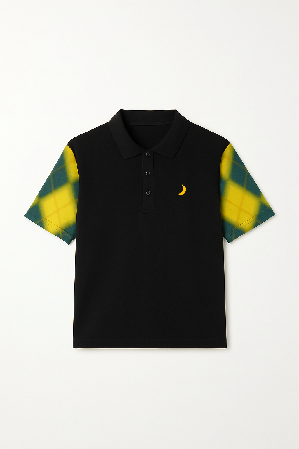 Argyle Blur Tennis Paradise Polo Shirt