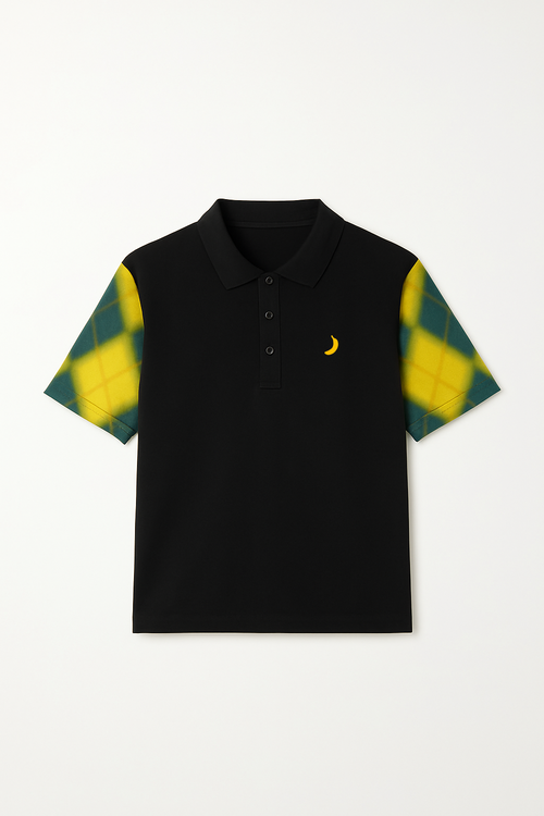 Argyle Blur Tennis Paradise Polo Shirt